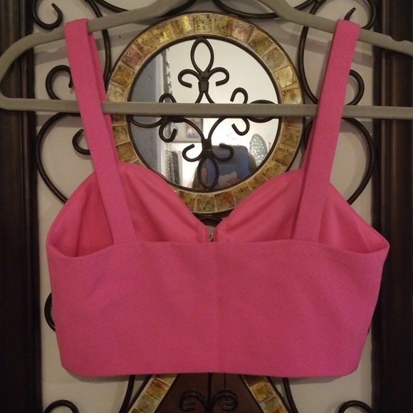 Pink Crop Top - Picture 2 of 4
